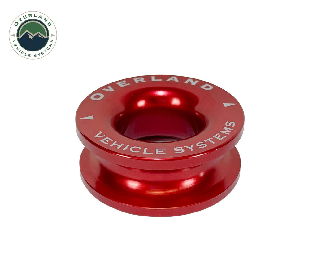 Overland Vehicle Systems Recovery Kit Recovery Ring 2.5 Inch 10,000 lb. Red With Storage Bag Overland Vehicle Systems - Overland Vehicle Systems - 19240005
