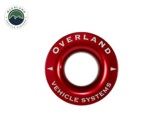 Load image into Gallery viewer, Overland Vehicle Systems Recovery Kit Recovery Ring 2.5 Inch 10,000 lb. Red With Storage Bag Overland Vehicle Systems - Overland Vehicle Systems - 19240005