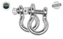 Load image into Gallery viewer, Overland Vehicle Systems D Ring Shackle Recovery Shackle D-Ring Bow Shackle vs Soft Shackle Overland Vehicle Systems - Overland Vehicle Systems - 19010205