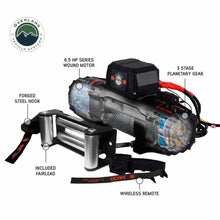 Load image into Gallery viewer, Overland Vehicle Systems Winches SCAR 10 - 10,000 lb. Winch With Steel Cable and Wireless Remote Overland Vehicle Systems - Overland Vehicle Systems - 19089901