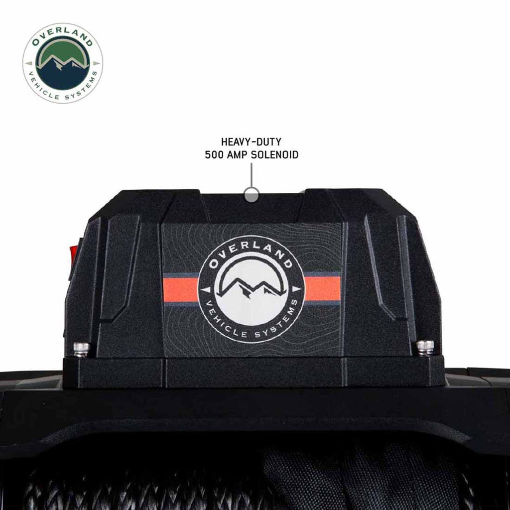 Overland Vehicle Systems Winches SCAR 10 - 10,000 lb. Winch With Steel Cable and Wireless Remote Overland Vehicle Systems - Overland Vehicle Systems - 19089901