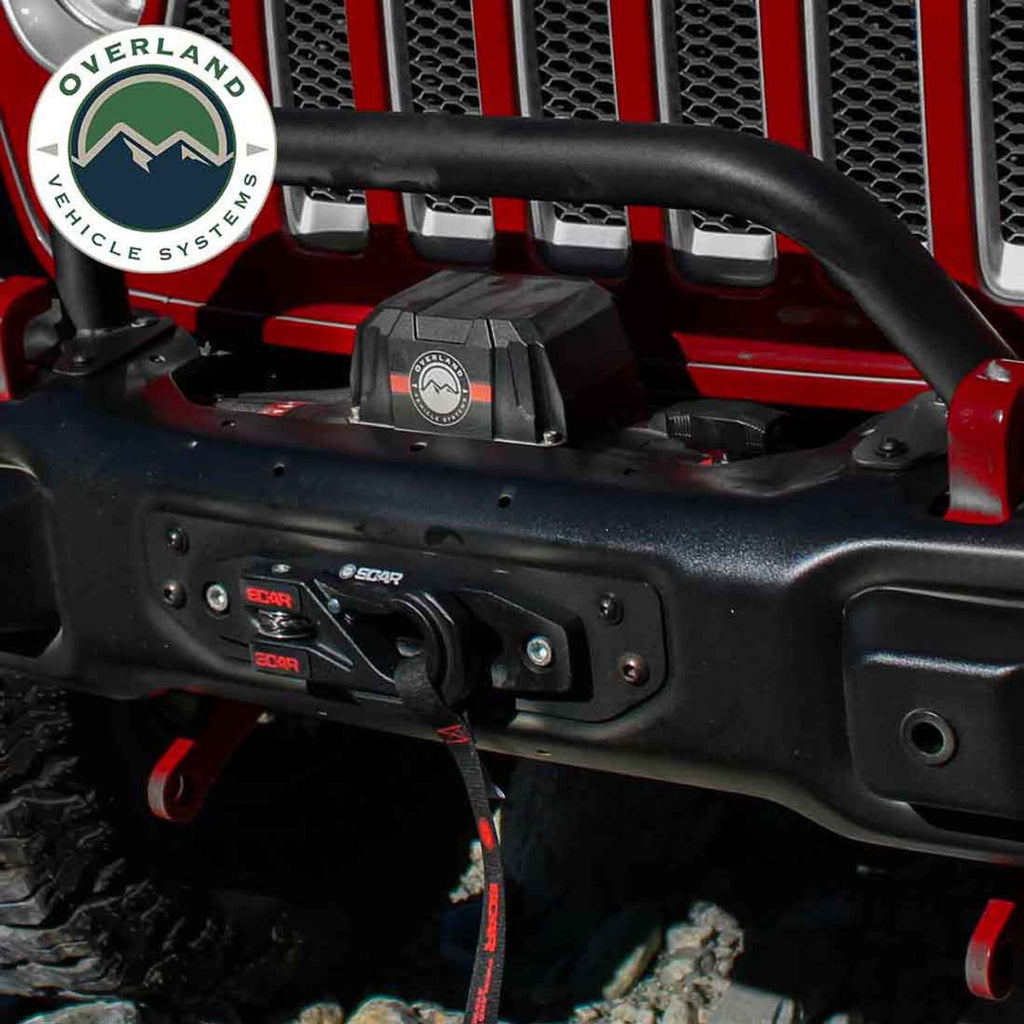 Overland Vehicle Systems Winches SCAR 10 - 10,000 lb. Winch With Steel Cable and Wireless Remote Overland Vehicle Systems - Overland Vehicle Systems - 19089901