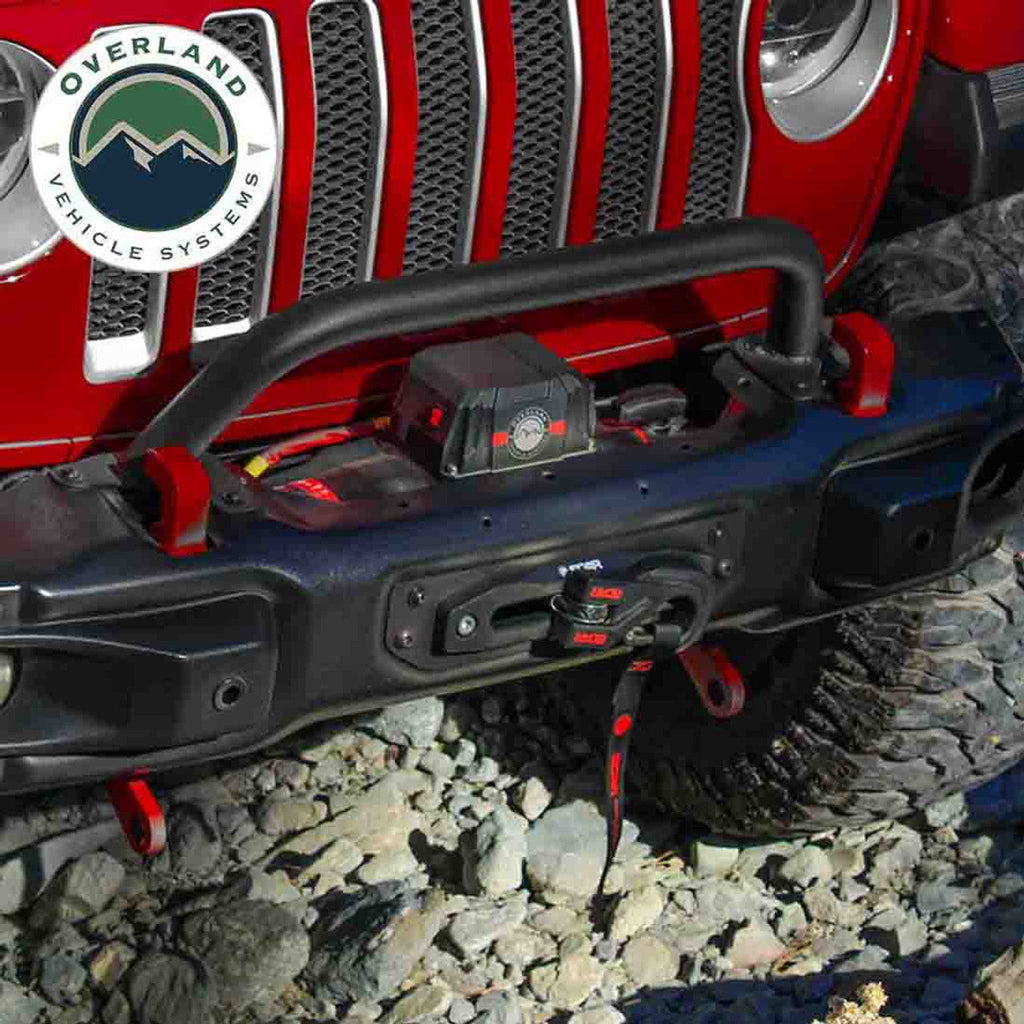 Overland Vehicle Systems Winches SCAR 10 - 10,000 lb. Winch With Steel Cable and Wireless Remote Overland Vehicle Systems - Overland Vehicle Systems - 19089901