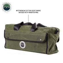 Load image into Gallery viewer, Overland Vehicle Systems Tote Bag Small Duffle Bag With Handle And Straps - Number 16 Waxed Canvas Overland Vehicle Systems - Overland Vehicle Systems - 21169941