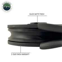 Load image into Gallery viewer, Overland Vehicle Systems Snatch Block Snatch Block Heavy Duty Matte Black Steel Overland Vehicle Systems - Overland Vehicle Systems - 19139805