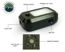 Load image into Gallery viewer, Overland Vehicle Systems Camping Gear Solar Camping Light Pods &amp; Speaker Universal Wild Land Overland Vehicle Systems - Overland Vehicle Systems - 15049901