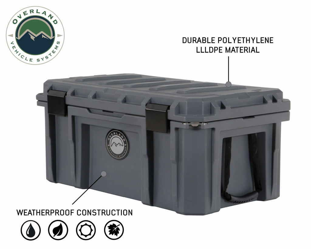 Overland Vehicle Systems Cargo Box Stay Dry With Overland Vehicle Systems 95 Quart Dry Box Overland Vehicle Systems - Overland Vehicle Systems - 40100011