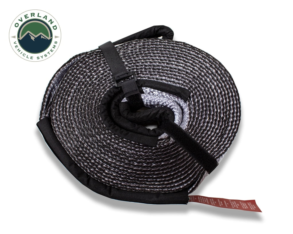 Overland Vehicle Systems Tow Strap Tow Strap 30 30,000 lb. 3 x 30' Gray Storage Bag Overland Vehicle Systems - Overland Vehicle Systems - 19069916