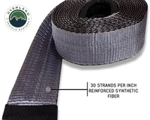 Load image into Gallery viewer, Overland Vehicle Systems Tow Strap Tow Strap 30 30,000 lb. 3 x 30&#39; Gray Storage Bag Overland Vehicle Systems - Overland Vehicle Systems - 19069916