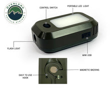Load image into Gallery viewer, Overland Vehicle Systems Camping Gear UFO Solar Light Light Pods &amp; Speaker - Camping Light Overland Vehicle Systems - Overland Vehicle Systems - 15049901