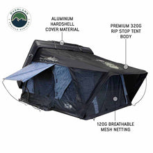 Load image into Gallery viewer, Overland Vehicle Systems Roof Top Tent XD Everest 2 - Cantilever Aluminum Roof Top Tent, 2 Person, Grey Body and Black Rainfly Overland Vehicle Systems - Overland Vehicle Systems - 18489902