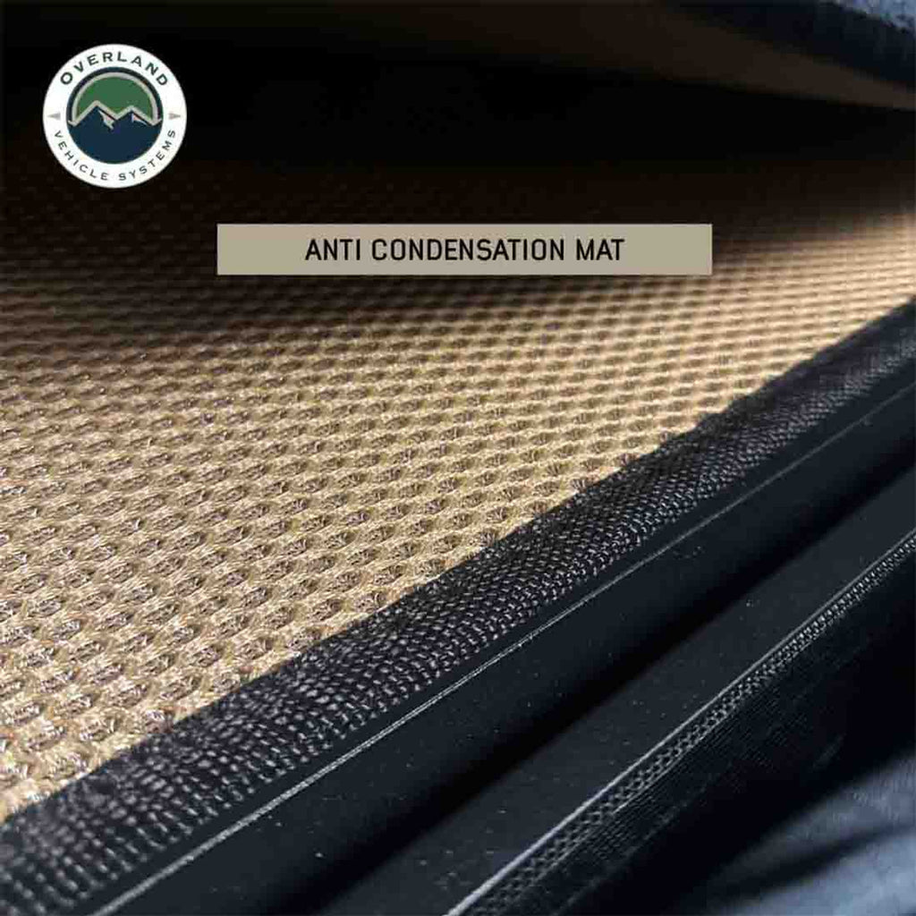 Overland Vehicle Systems Roof Top Tent XD Lohtse - Clamshell Aluminum Roof Top Tent, 2 Person, Grey Body and Black Rainfly Overland Vehicle Systems - Overland Vehicle Systems - 18589902