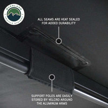 Load image into Gallery viewer, Overland Vehicle Systems Portable Awning XD Nomadic 270 - Awning W/Lights and Black Out , Driver Side, Black Body, Black Trim and Black Travel Cover Overland Vehicle Systems - Overland Vehicle Systems - 19690001