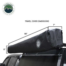 Load image into Gallery viewer, Overland Vehicle Systems Portable Awning XD Nomadic 270 - Awning W/Lights and Black Out , Passenger Side, Black Body, Black Trim and Black Travel Cover Overland Vehicle Systems - Overland Vehicle Systems - 19690002