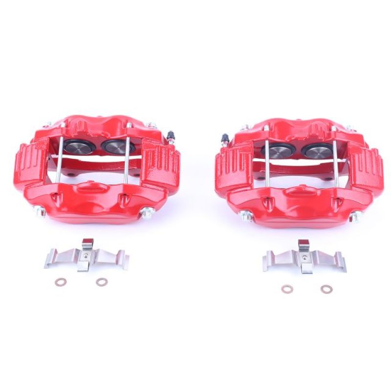 PowerStop Brake Calipers - Perf Power Stop 05-10 Chrysler 300 Front Red Calipers w/o Brackets - Pair