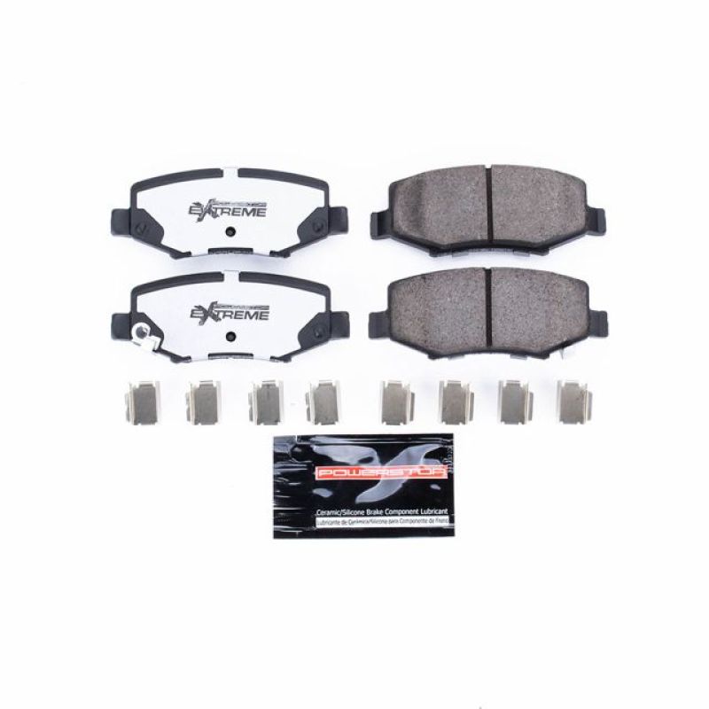 PowerStop Brake Pads - Performance Power Stop 07-11 Dodge Nitro Rear Z36 Truck & Tow Brake Pads w/Hardware