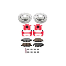 Load image into Gallery viewer, PowerStop Brake Kits - Performance D&amp;S Power Stop 07-17 Jeep Wrangler Front Z36 Truck &amp; Tow Brake Kit w/Calipers