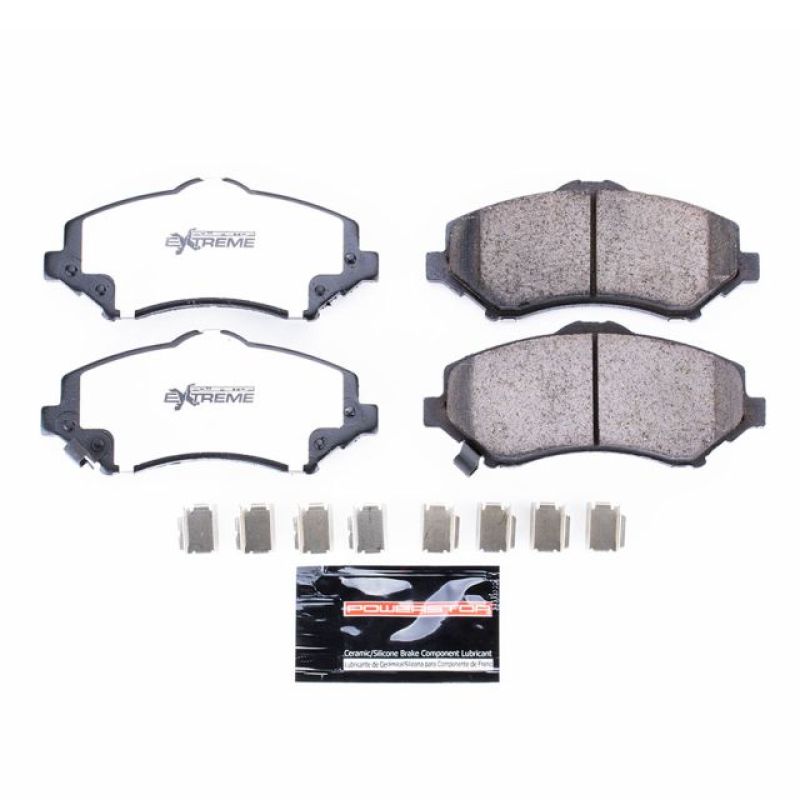 PowerStop Brake Pads - Performance Power Stop 08-16 Chrysler Town & Country Front Z36 Truck & Tow Brake Pads w/Hardware