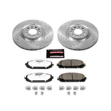 Load image into Gallery viewer, PowerStop Brake Kits - Performance D&amp;S Power Stop 14-16 Jeep Cherokee Front Z36 Truck &amp; Tow Brake Kit
