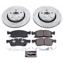 Load image into Gallery viewer, PowerStop Brake Kits - Performance D&amp;S Power Stop 17-19 Jeep Grand Cherokee Front Z23 Evolution Sport Brake Kit