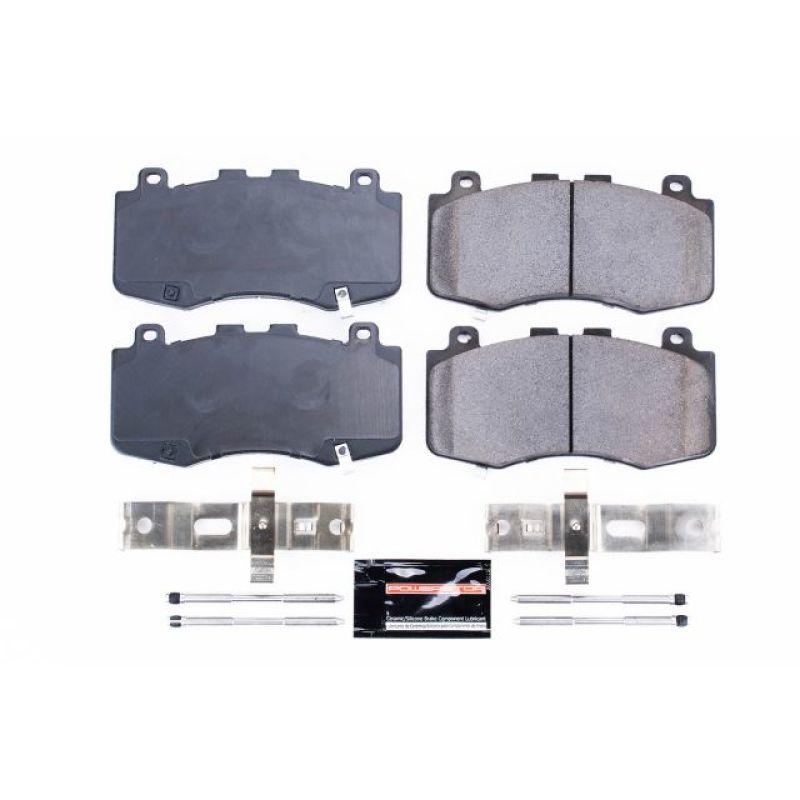 PowerStop Brake Pads - Performance Power Stop 18-19 Jeep Grand Cherokee Front Z23 Evolution Sport Brake Pads w/Hardware