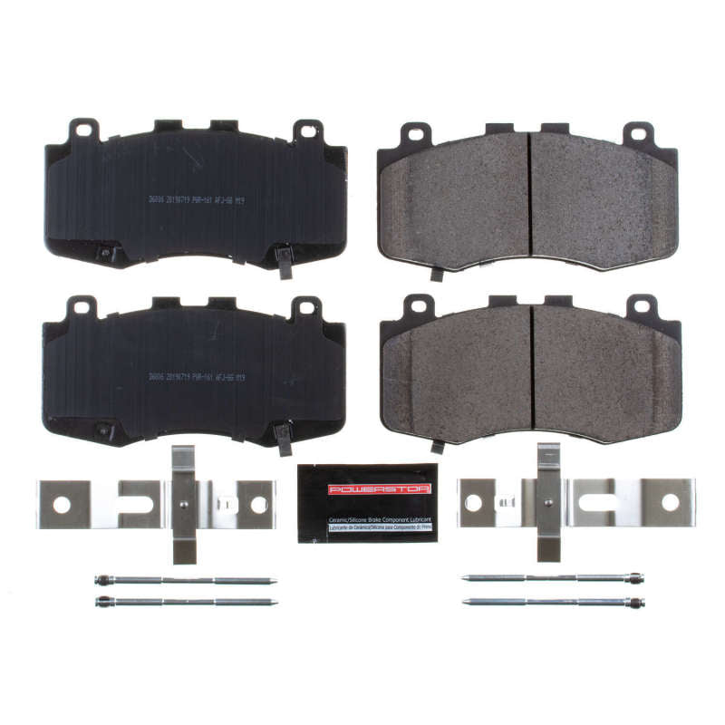 PowerStop Brake Pads - Performance Power Stop 18-19 Jeep Grand Cherokee Front Z23 Evolution Sport Brake Pads w/Hardware