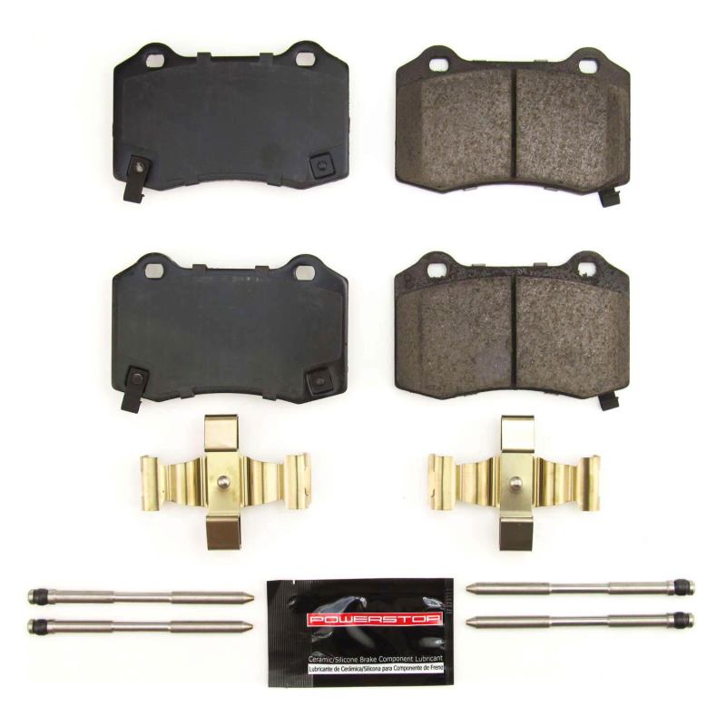PowerStop Brake Pads - Performance Power Stop 18-21 Jeep Grand Cherokee Rear Z23 Evolution Sport Brake Pads w/Hardware