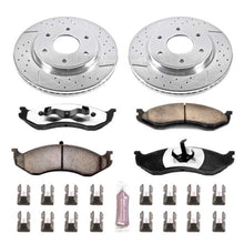 Load image into Gallery viewer, PowerStop Brake Kits - Performance D&amp;S Power Stop 90-99 Jeep Cherokee Front Z36 Truck &amp; Tow Brake Kit