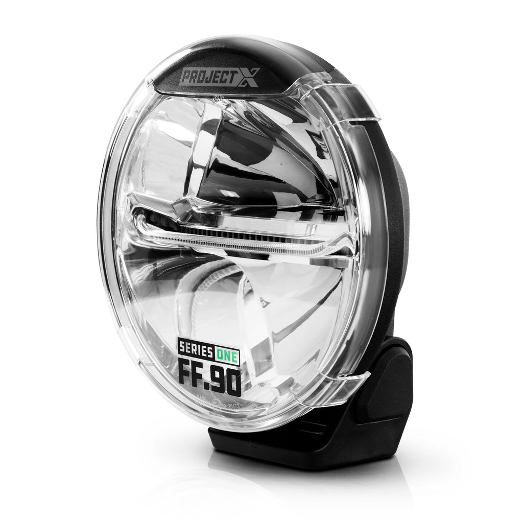 PROJECT X Auxiliary Light SERIES ONE FF.90 - FREE FORM 9 INCH LED AUXILIARY LIGHT - FLOOD BEAM - AL538802-1 - PROJECT X