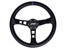 Load image into Gallery viewer, PRP Seats Steering Wheels PRP Deep Dish Leather Steering Wheel- Blue