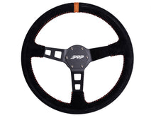 Load image into Gallery viewer, PRP Seats Steering Wheels PRP Deep Dish Suede Steering Wheel- Orange
