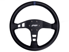 Load image into Gallery viewer, PRP Seats Steering Wheels PRP Flat Leather Steering Wheel- Blue