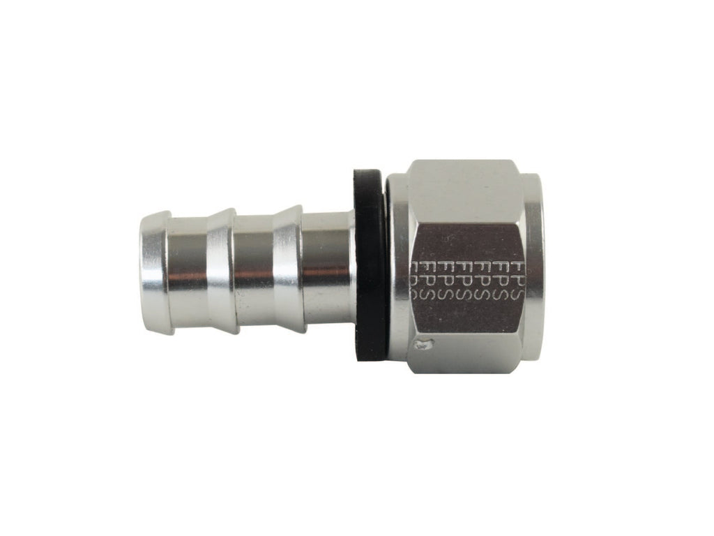 PSC Motor Sports Hose Ends Fitting, #12 JIC Straight Low Pressure Push Lock PSC Performance Steering Components