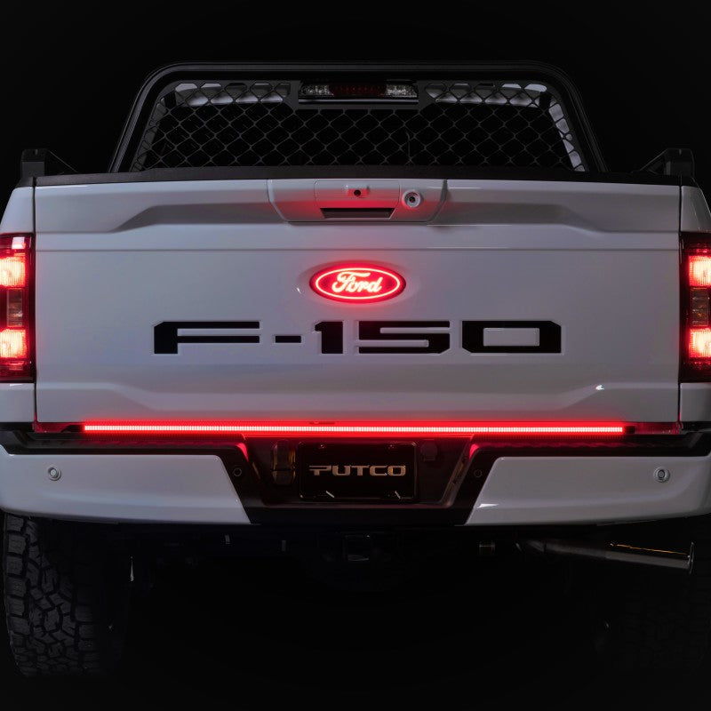 Putco Light Tailgate Bar Putco 20-22 Ford Super Duty 60In Direct Fit Blade Kit Tailgate Bars (w/ LED or Halogen lamps)