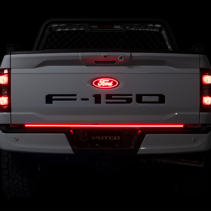 Putco Light Tailgate Bar Putco 20-22 Ford Super Duty 60In Direct Fit Blade Kit Tailgate Bars (w/ LED or Halogen lamps)