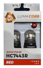 Load image into Gallery viewer, Putco Tail Lights Putco LumaCore 7443 Red - Pair (x3 Strobe w/ Bright Stop)