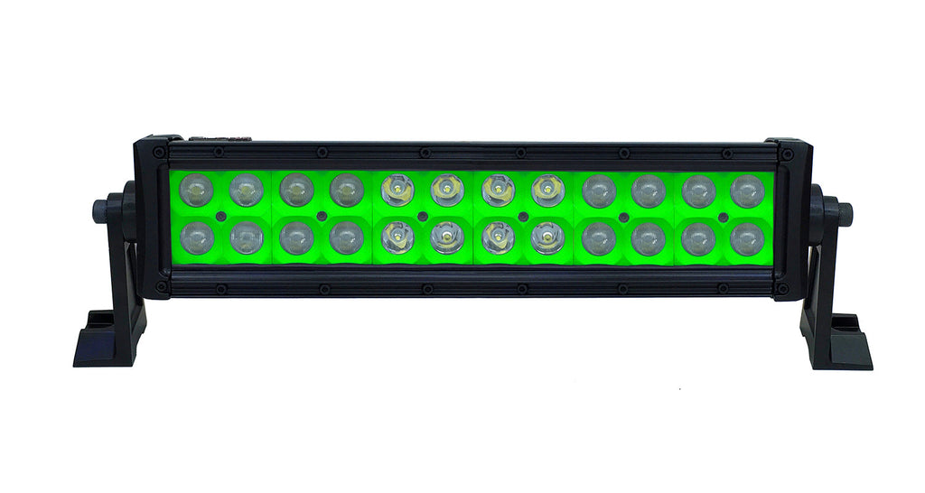 Quake LED Light Bar 13.5 in. LED Light Bar Dual Row Ultra Color - QUU584 - Quake LED