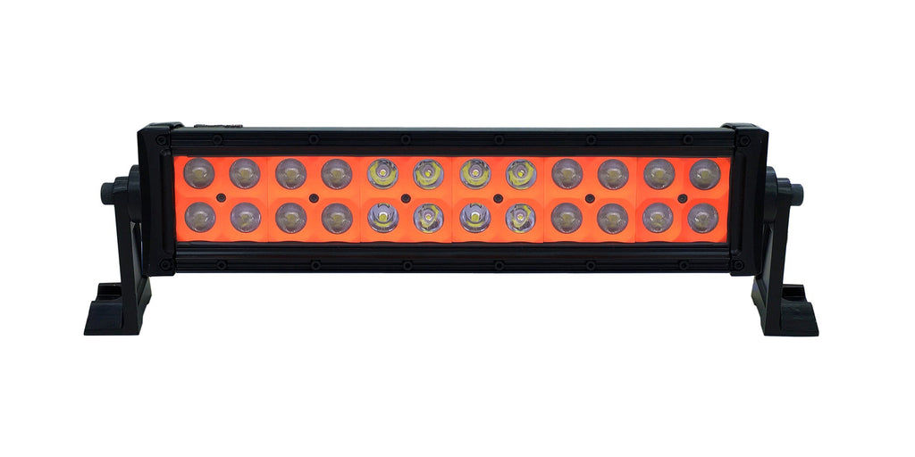 Quake LED Light Bar 13.5 in. LED Light Bar Dual Row Ultra Color - QUU612 - Quake LED