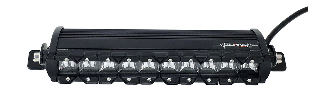 Quake LED Light Bar 13 Inch LED Light Bar Single Row 50 Watt Super Spot Monolith Slim Series - QUMS540 - Quake LED