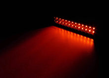 Load image into Gallery viewer, Quake LED Light Bar 14 Inch LED Light Bar Dual Row 72 Watt Combo White/Red Magma Series - QUDR009 - Quake LED