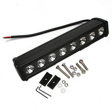 Load image into Gallery viewer, Quake LED Light Bar 15 Inch LED Light Bar Single Row 80 Watt Spot Rogue Series - QUR123 - Quake LED