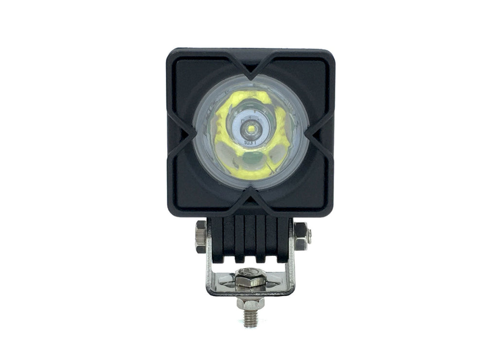 Quake LED Work Light 2 Inch Work Light 10 Watt Square Flood Quantum Series - QQU574 - Quake LED