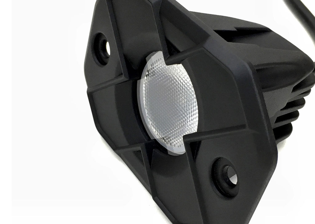 Quake LED Work Light 2 Inch Work Light Flush 10 Watt Spot Quantum Series - QQU556 - Quake LED