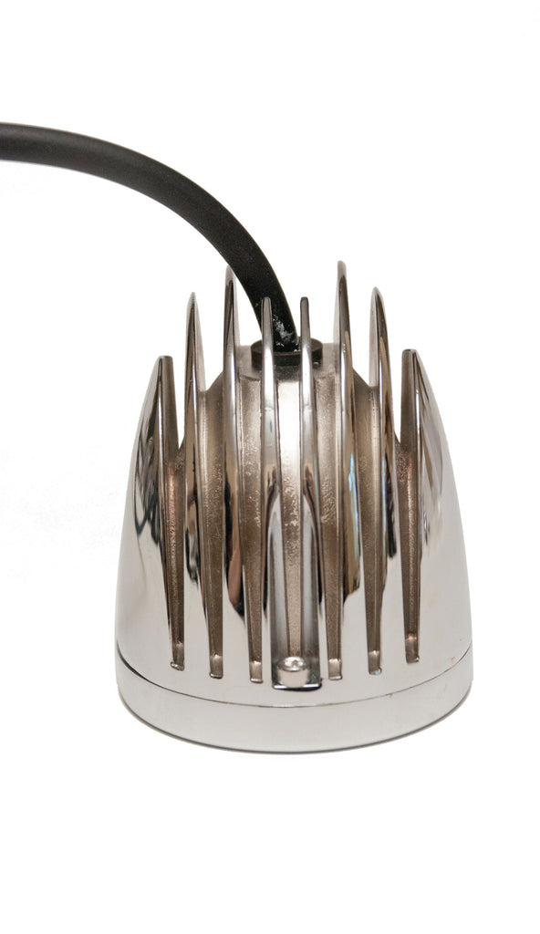 Quake LED Work Light 2 Inch Work Light Round Polished Chrome 10 Watt Flood Quantum Series - QQU131 - Quake LED