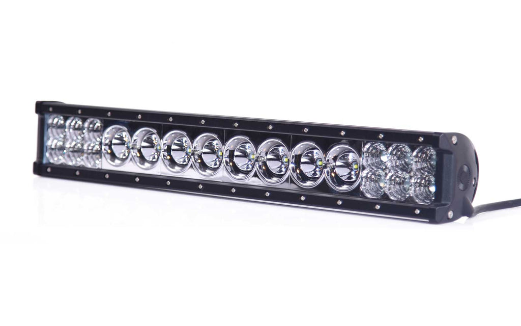 Quake LED Light Bar 20 in. LED Light Bar Dual Row Hybrid - QUH118 - Quake LED