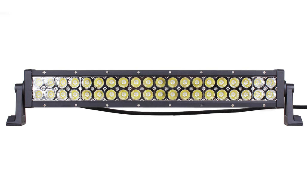 Quake LED Light Bar 22 Inch LED Light Bar Dual Row 120 Watt Combo White/Amber Magma Series - QUDA019 - Quake LED
