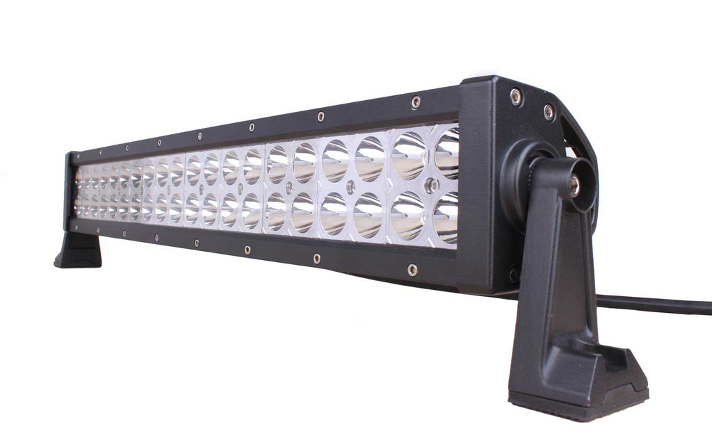 Quake LED Light Bar 22 Inch LED Light Bar Dual Row 120 Watt Combo White/Amber Magma Series - QUDA019 - Quake LED