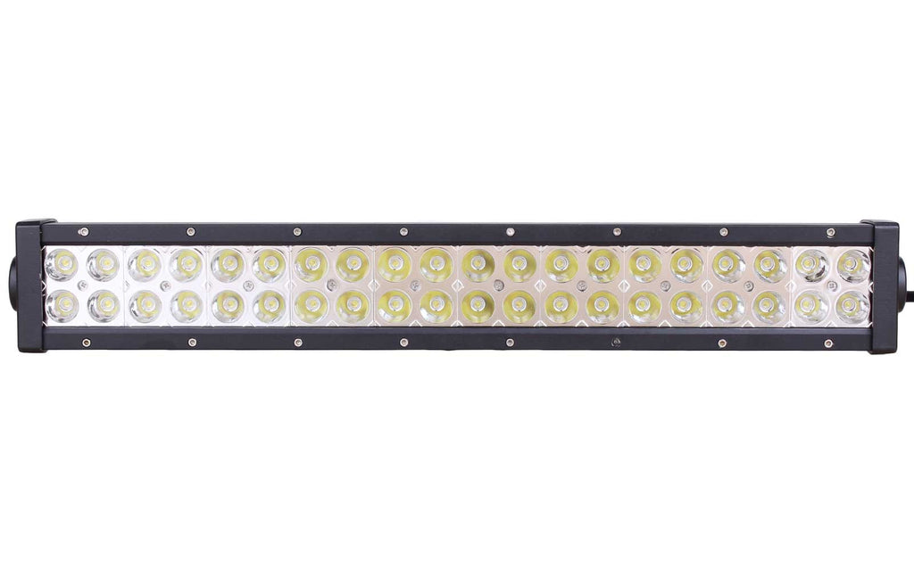 Quake LED Light Bar 22 Inch LED Light Bar Dual Row 120 Watt Combo White/Amber Magma Series - QUDA019 - Quake LED