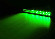 Load image into Gallery viewer, Quake LED Light Bar 22 Inch LED Light Bar Dual Row 120 Watt Combo White/Green Magma Series - QUDG398 - Quake LED
