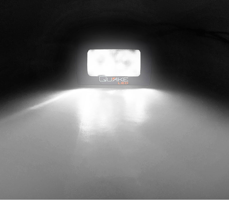 Quake LED Work Light 3 in. 10W Flood RGB Accent Seismic - QQU782 - Quake LED
